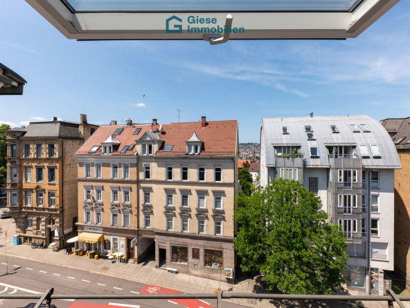 Aussicht Straßenseite