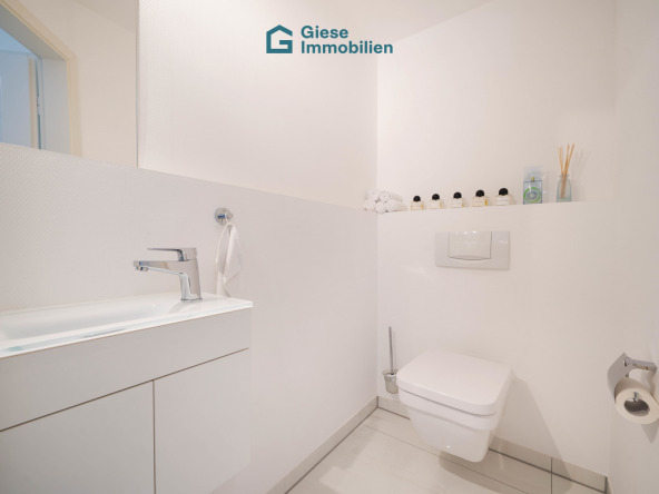 Gäste-WC auf der Wohnebene