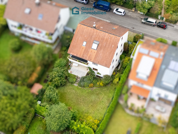Garten von rechts oben