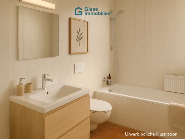 Badezimmer - visualisiert