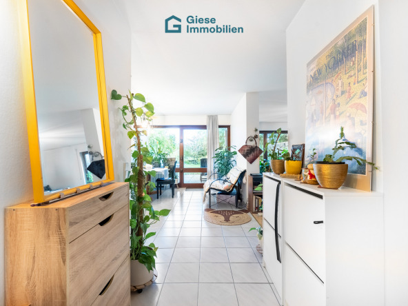 Flur zu Terrasse hin