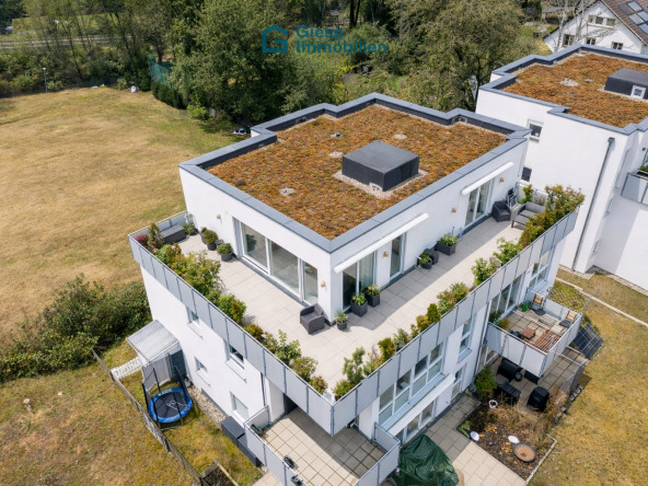 Drohnenaufnahme Terrasse