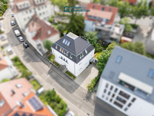 Drohne von oben rechts