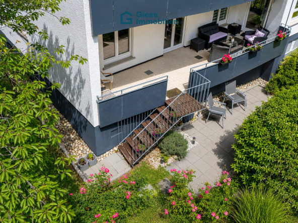 Hausansicht Terrasse