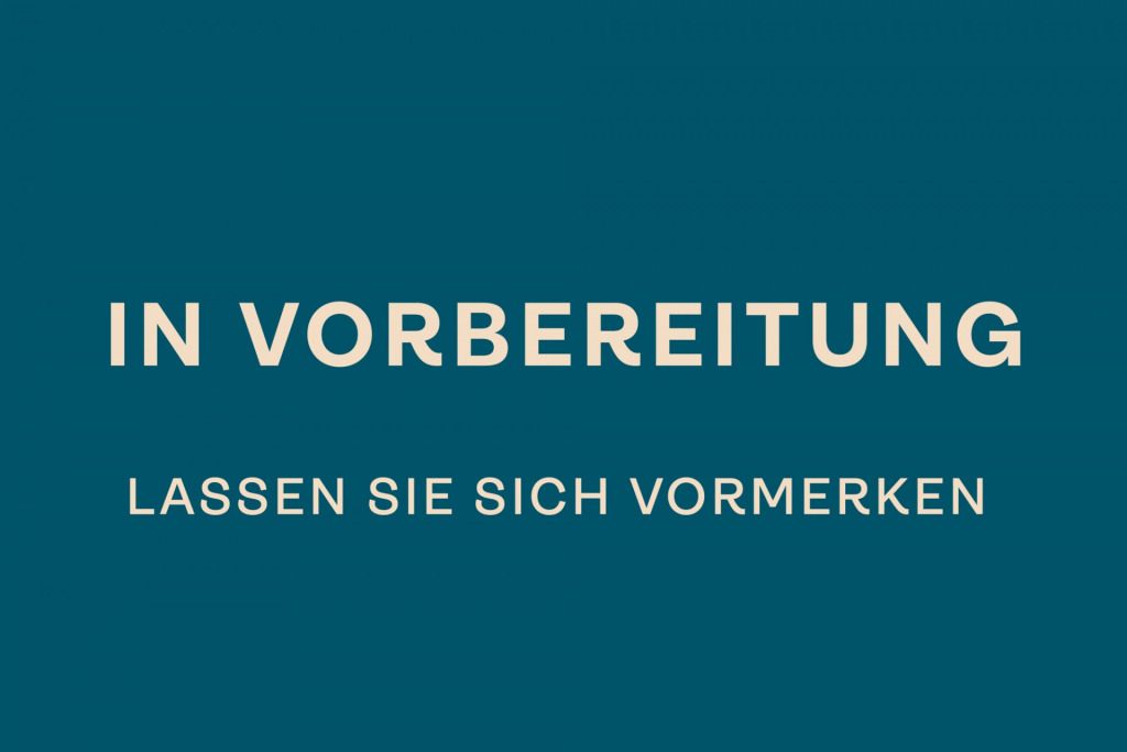 In Vorbereitung