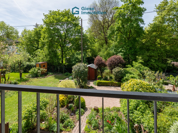 Ausblick in den Garten