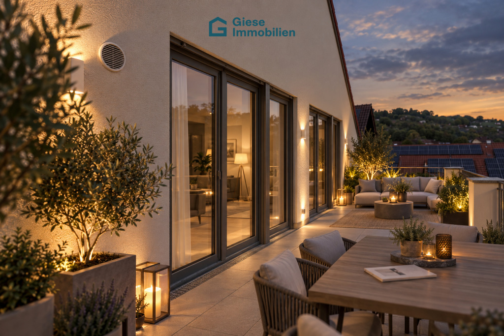 S&uuml;d-West Balkon