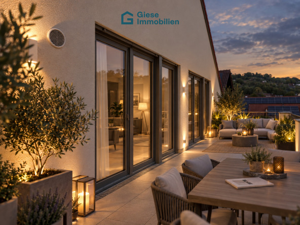 S&uuml;d-West Balkon
