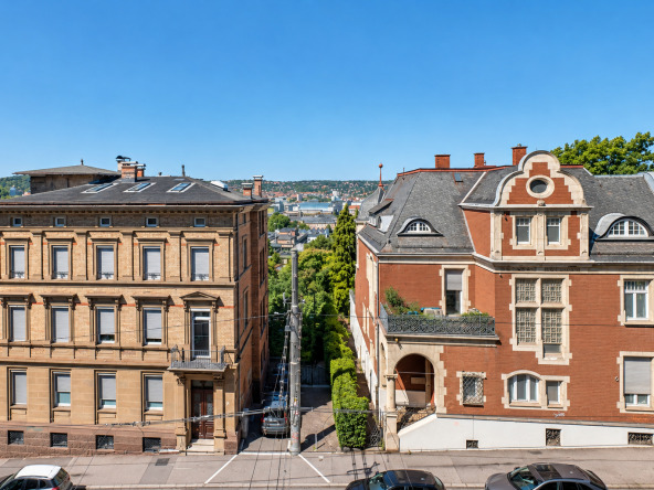 Aussicht zur Alexanderstra&szlig;e